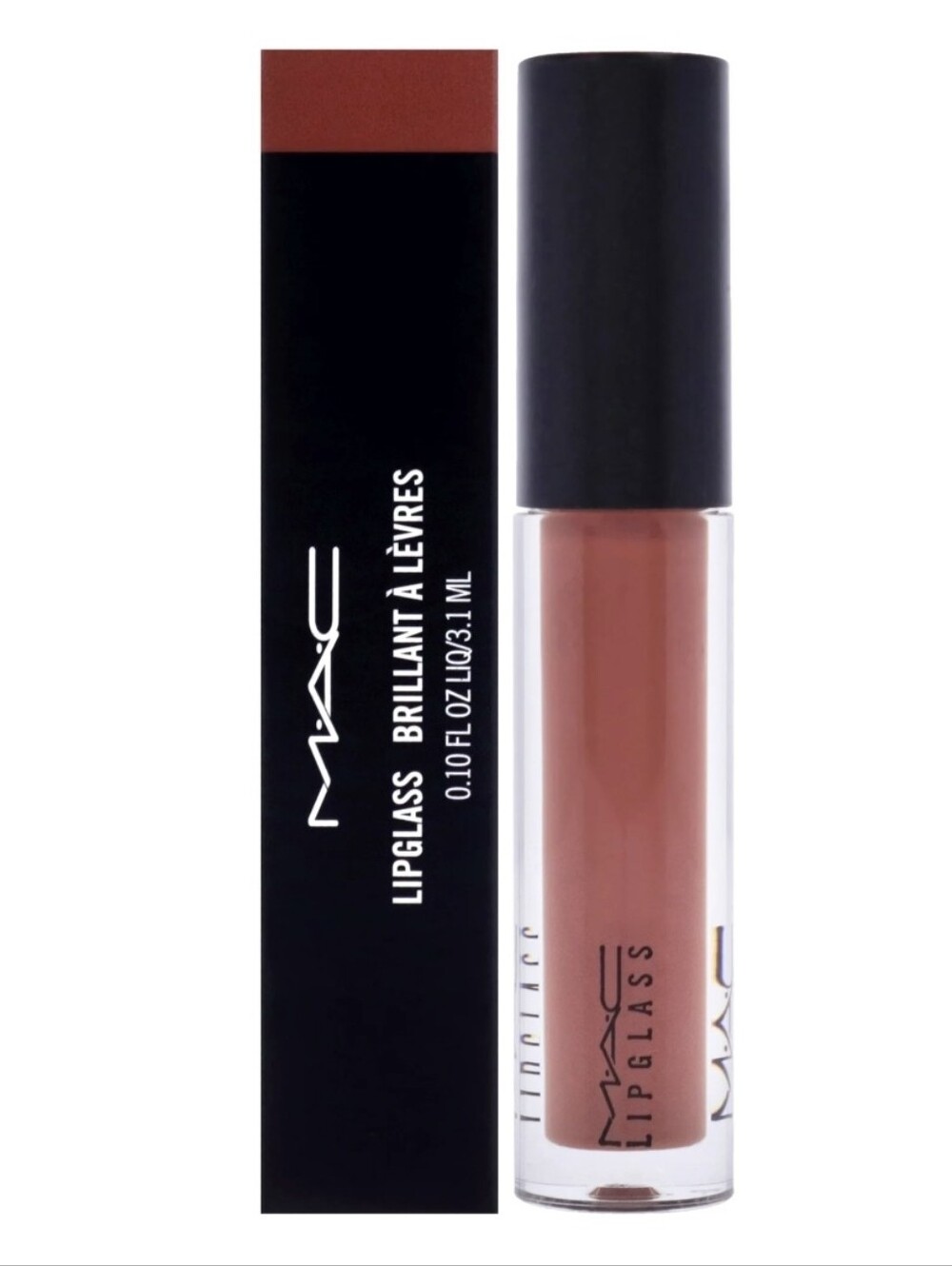 MAC Cosmetics Lipglass Lip Gloss - Rose Brown